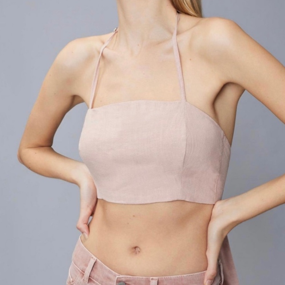 DL1961 Tie Back Top - Blush